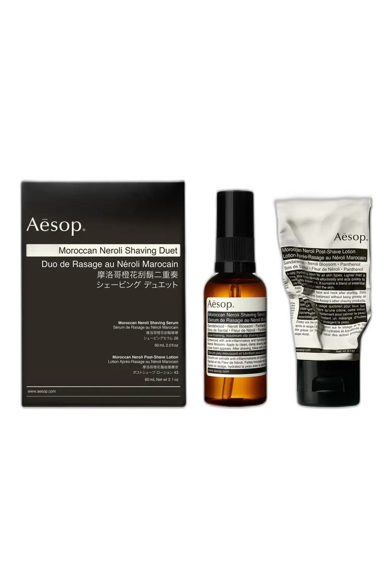 Aesop Moroccan Neroli Shaving Duet