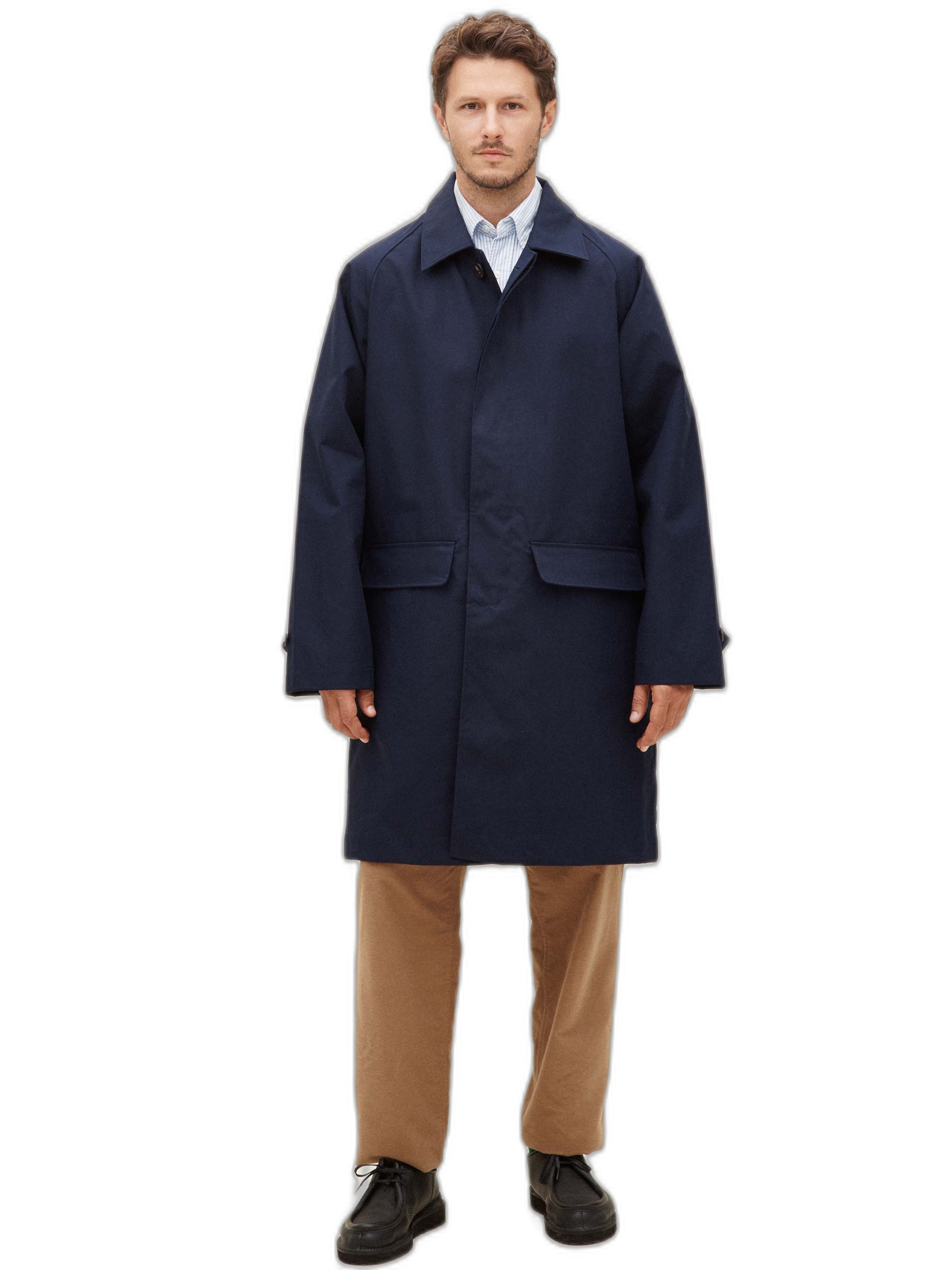 Monocle Bonded Cotton Mac