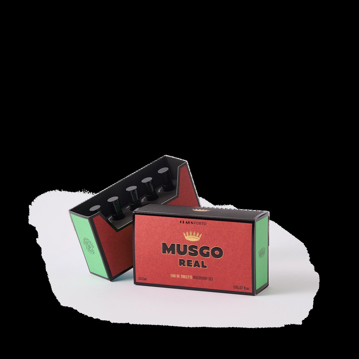 Claus Porto Musgo Real Discovery Set — 5 × 2 mL