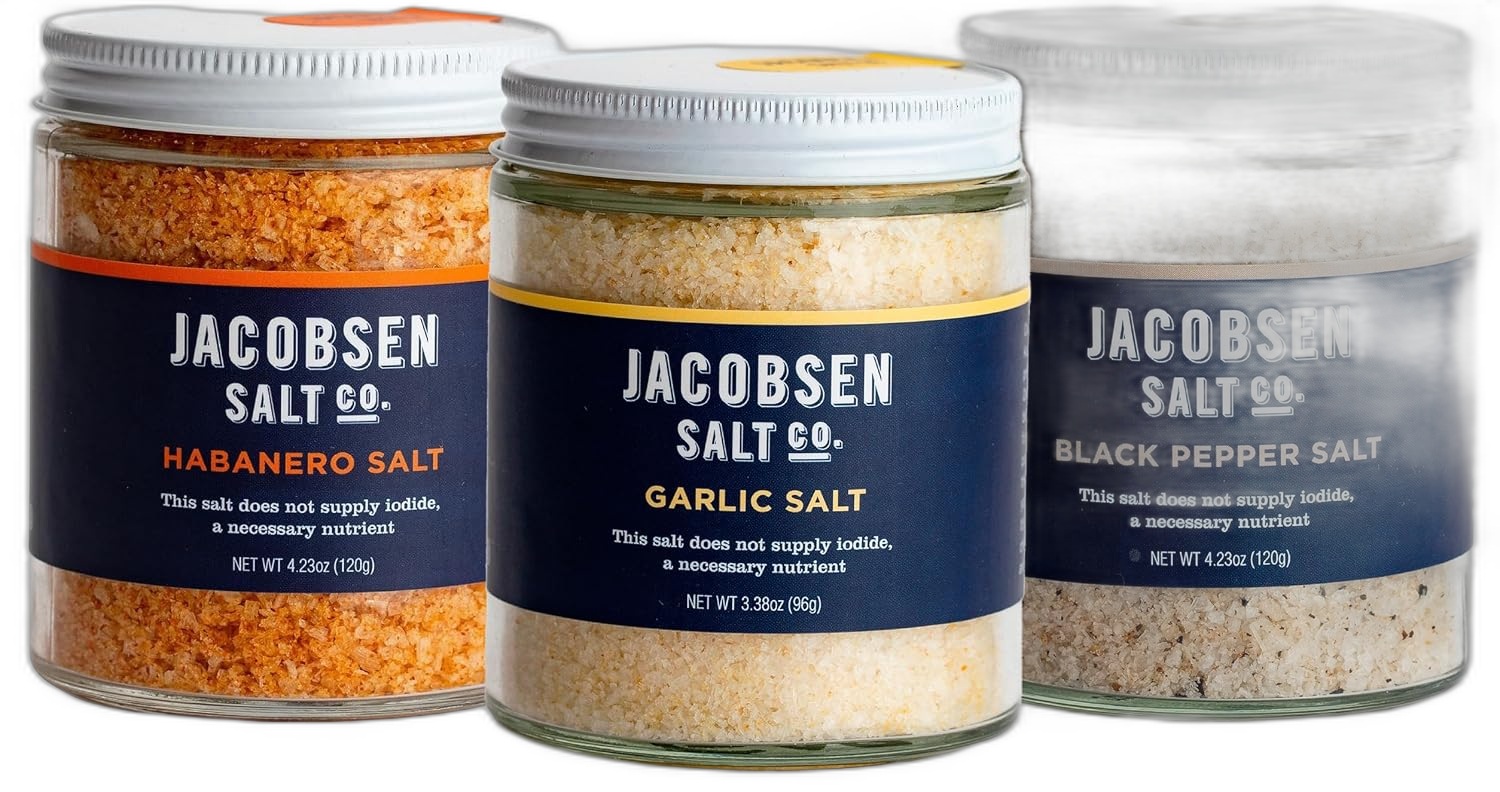 Jacobsen Salt Co. Infused Salt Gift Set