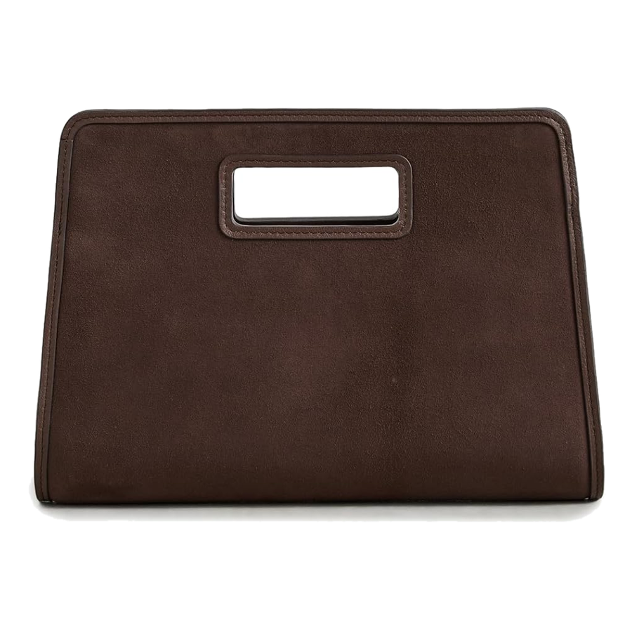 Hunting Season retro leather evening clutch designer gift for her
