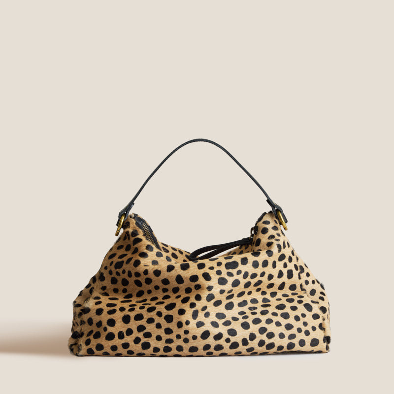 Parker Thatch Daily Bag — Leopard in Leopard / black — The Intended Gift