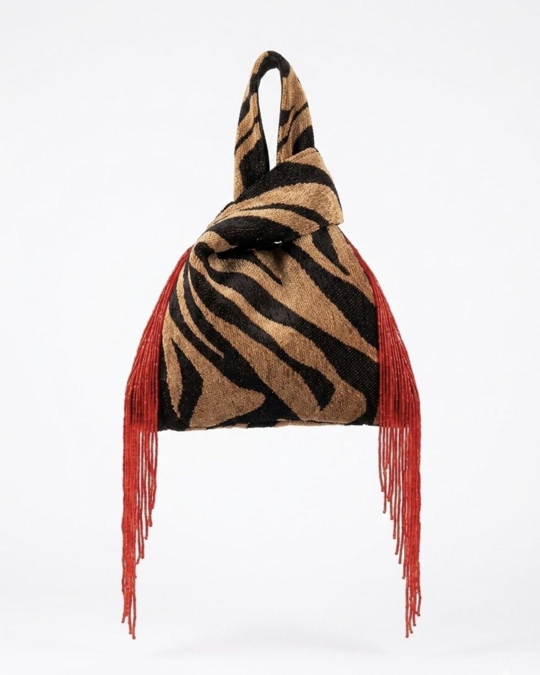 Torre Collective The Cleo Bag in Tiger / red — The Intended Gift