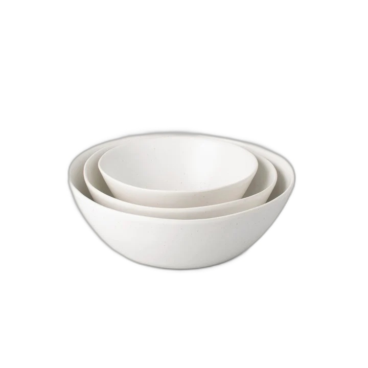Fable Nested Serving Bowls — Set of Three — Canyon / sienna