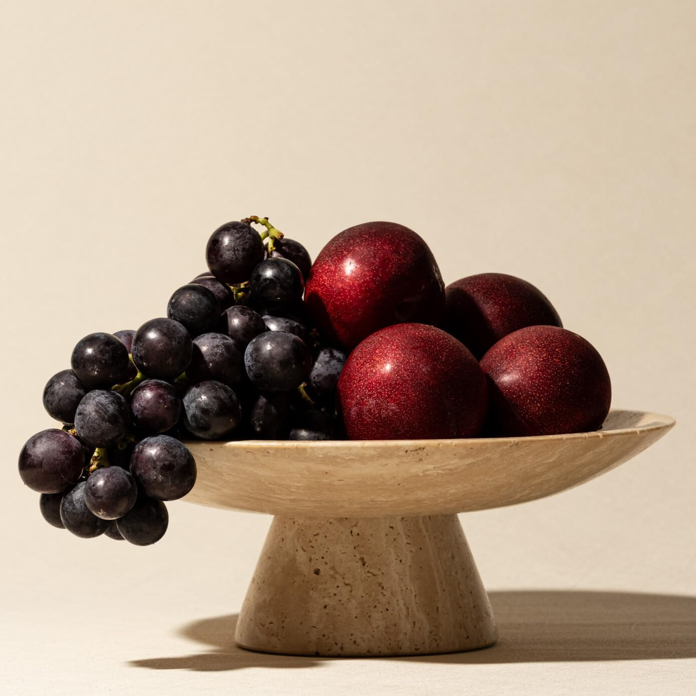 Ossedra Large Pedestal Fruit Bowl