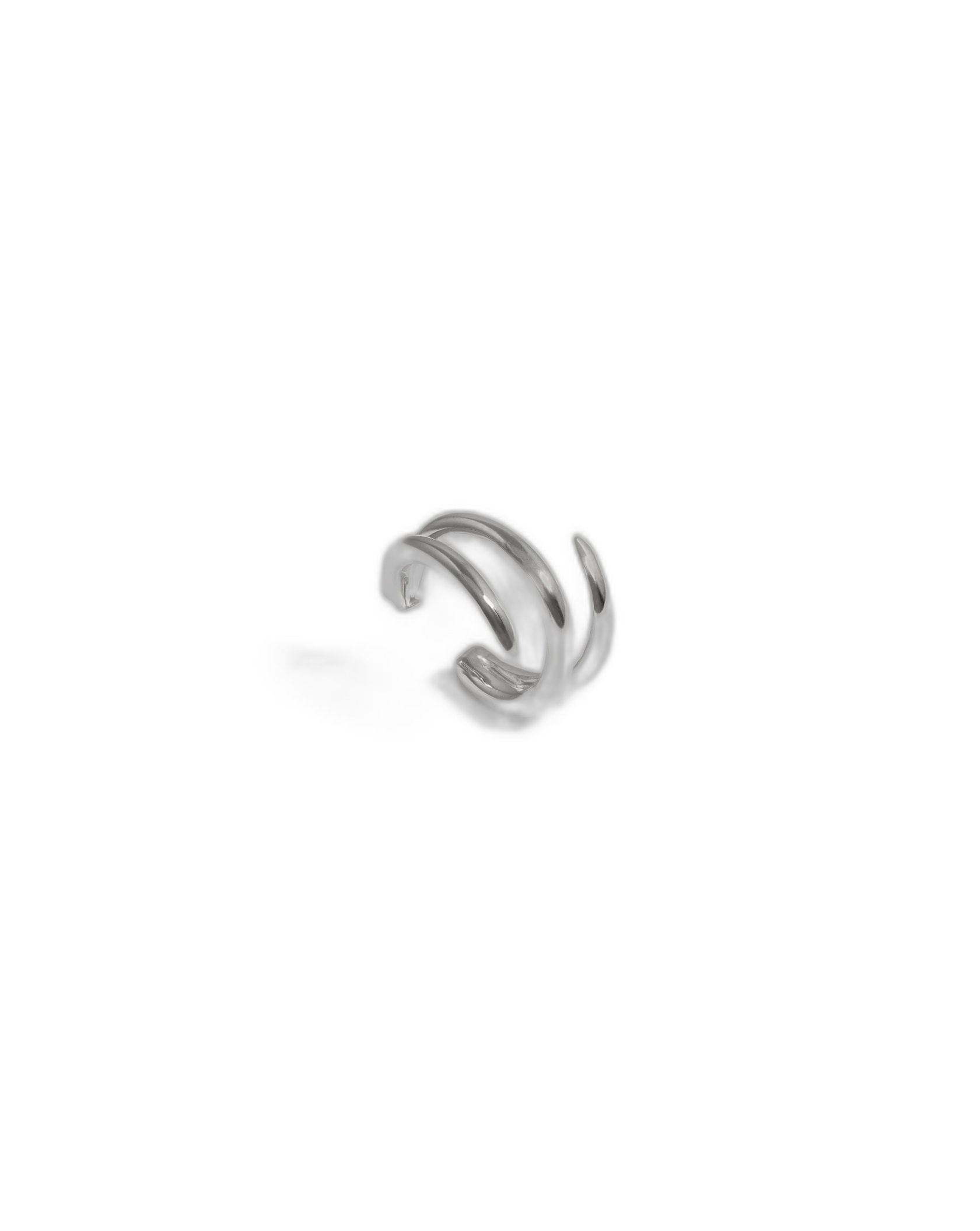 Missoma Claw Lacuna Ear Cuff — Silver