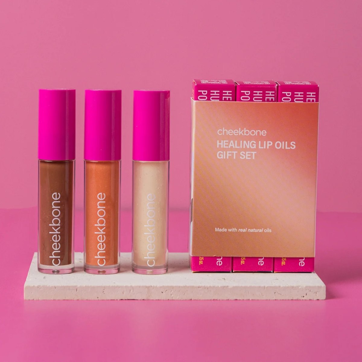 Cheekbone Beauty Healing Lip Oils Gift Set