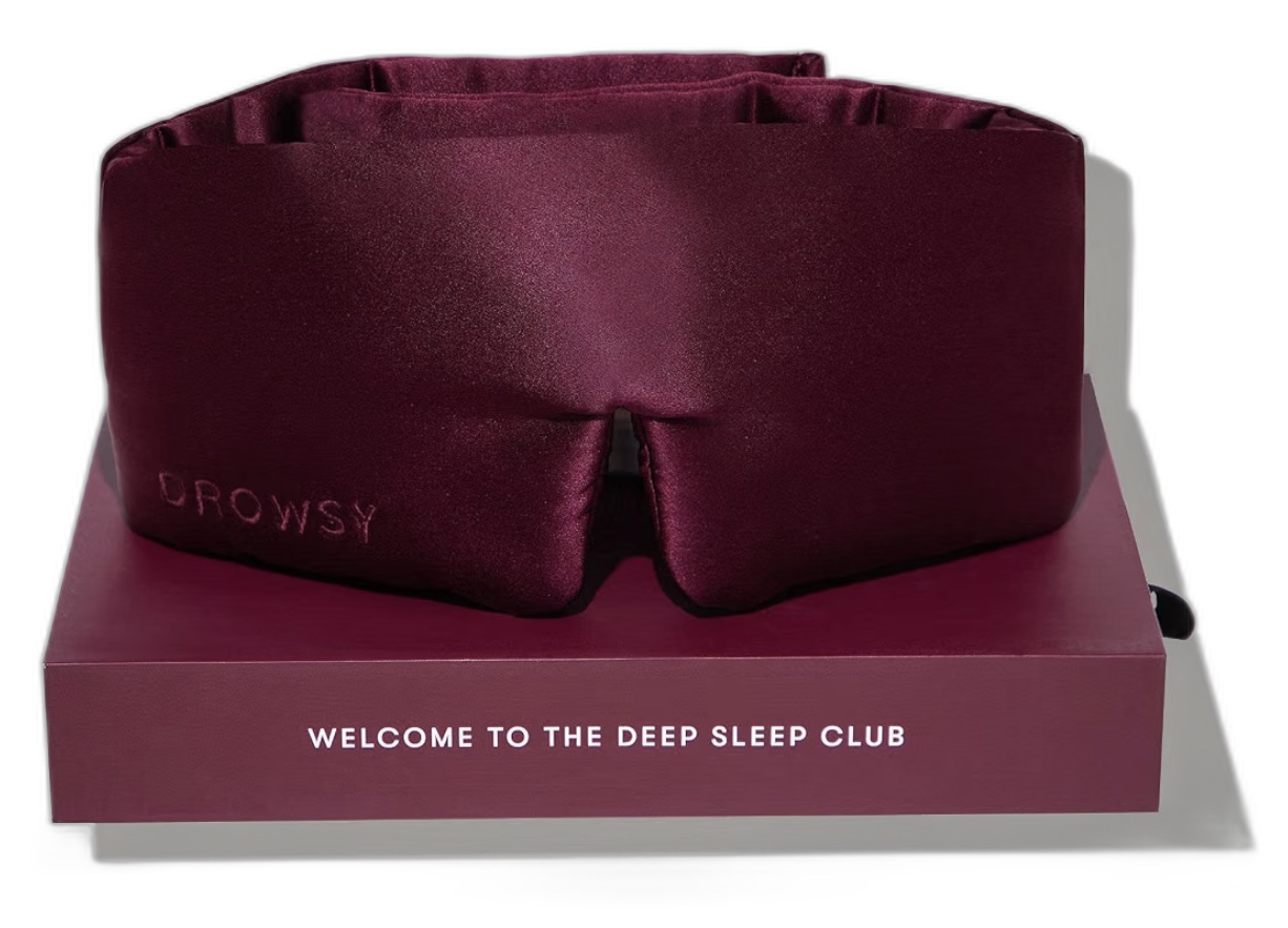 Drowsy Mulberry Padded Silk Sleep Mask
