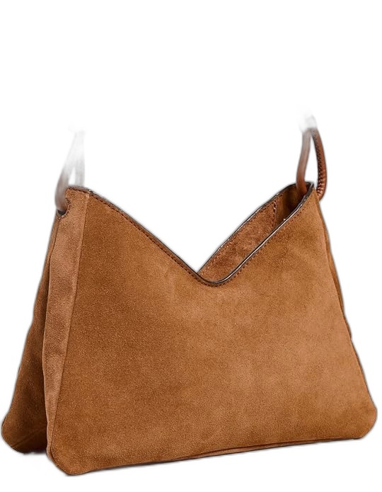 STAUD Valerie Suede Bag