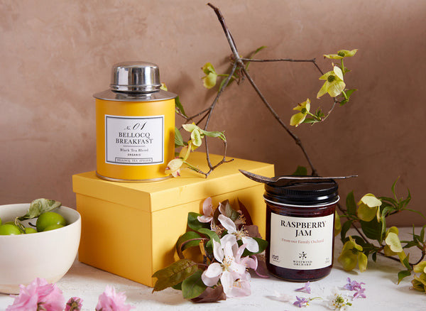Bellocq The Breakfast Collection — Silver Traveler Caddy