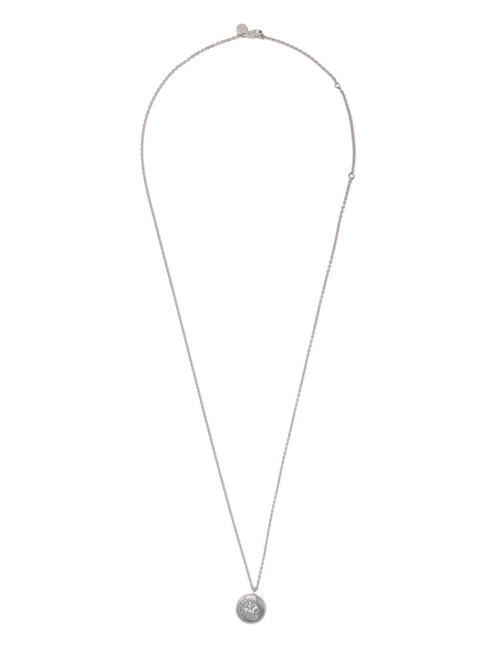 Tom Wood Coin Pendant Necklace — Recycled Silver