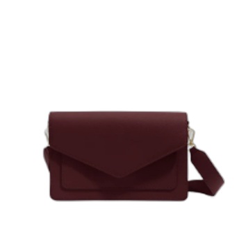 Leatherology Medium Willow Envelope Bag — Oxblood