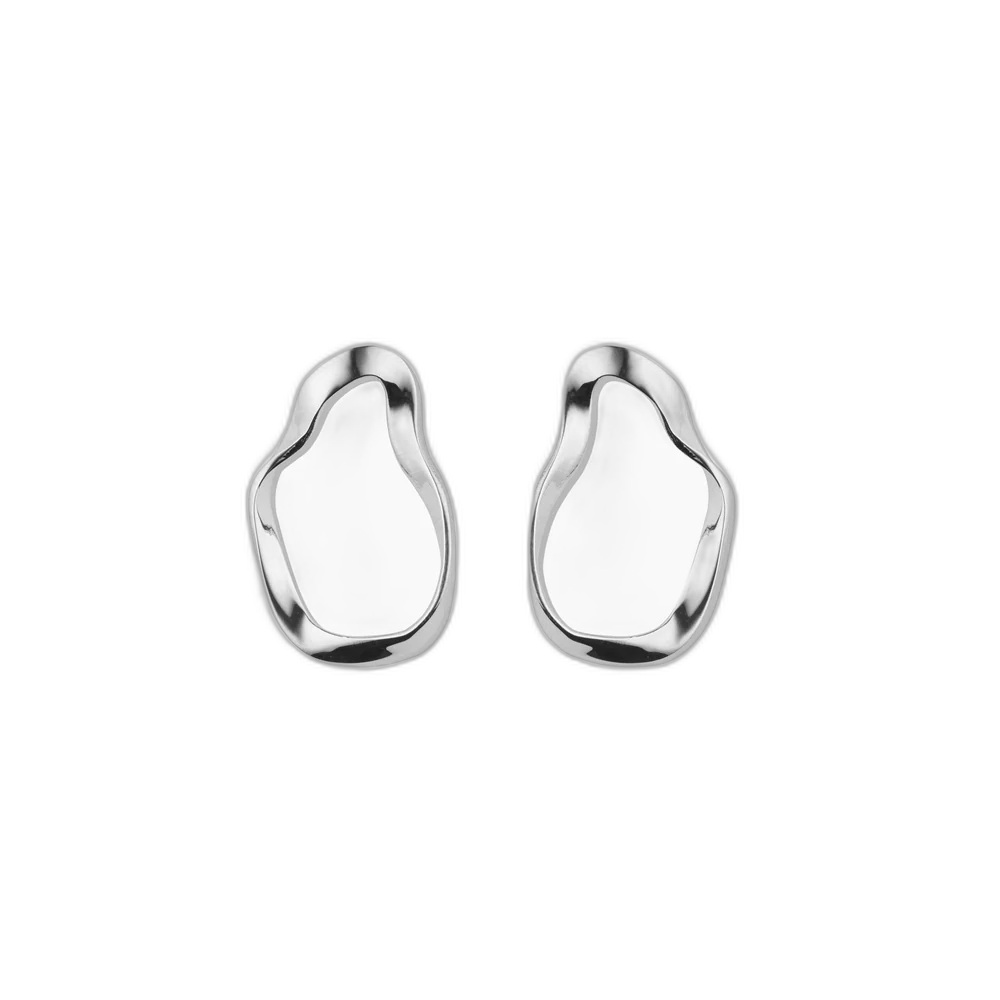 AGMES Small Vera Earrings — Sterling Silver