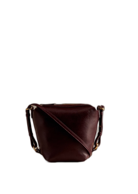 Sézane Lou Bag — Vintage Burgundy