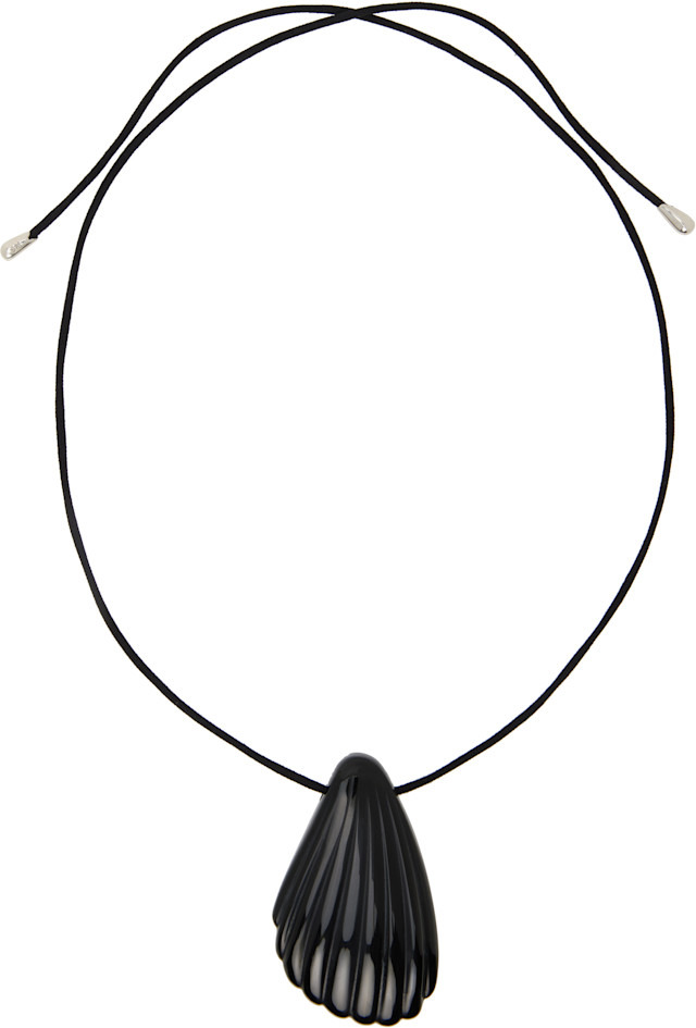Sophie Buhai Coquille Pendant Necklace — Onyx