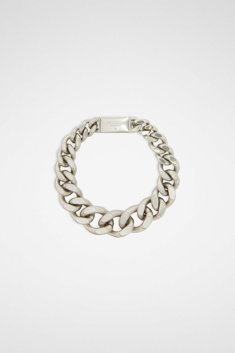 Jil Sander Men’s Chain Bracelet — Silver