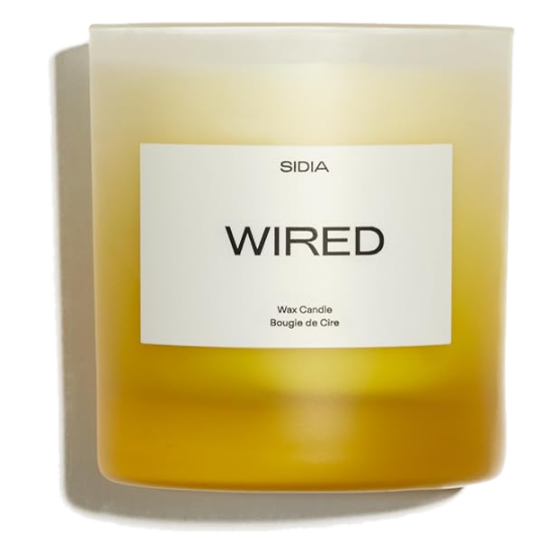 SIDIA Wired sculptural candle unique home gift for her